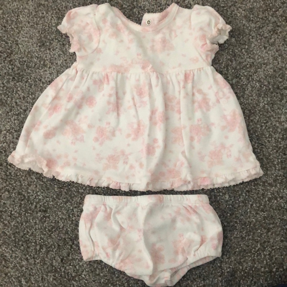 Dress with diaper cover